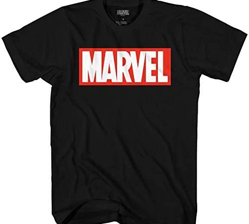 Marvel Men's Comics Simple Classic Logo T-Shirt