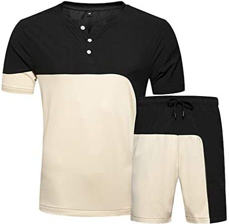 Men's Tracksuit Casual Outfits for Mens Jogging Suits Summer Clothes Gym Outfit Men Top Pants Sets...