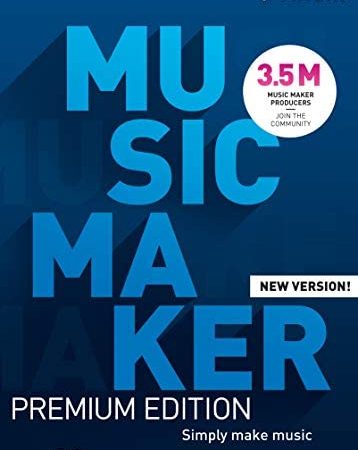 Music Maker 2021 Premium Edition - More sounds. More possibilities. Simply create music. [PC...