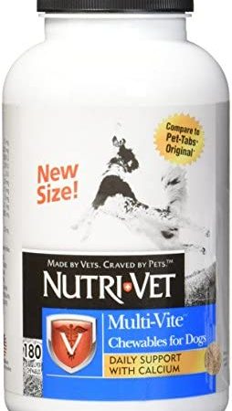 Nutri-Vet Multi-Vite Chewables for Adult Dogs | Formulated with Vitamins & Minerals to Support...
