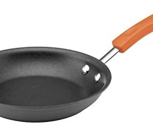 Rachael Ray Brights Hard Anodized Nonstick Frying Pan / Fry Pan / Hard Anodized Skillet - 8.5 Inch,...