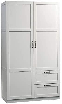 Sauder Select Collection | Wardrobe/Storage cabinet | White finish