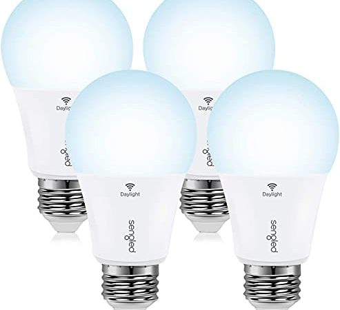 Sengled Smart Light Bulbs, Smart Bulbs That Work with Alexa & Google Home, Alexa Light Bulb No Hub Required, A19 WiFi Light...