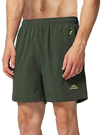 TACVASEN Men's Running Workout Shorts Quick Dry Gym Jogging Training Shorts with Pockets