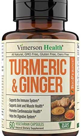 Turmeric Curcumin with Ginger, 95% Curcuminoids with BioPerine. Tumeric Supplements, Occasional...