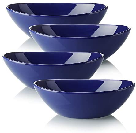 Vasa Casa Serving Bowls, 28 Ounce Large Serving Bowl, Bowls Set for Pasta, Soup, Dessert, Microwave...