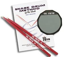 Vic Firth Launch Pad Kit (includes practice pad, SD1JR, method book)