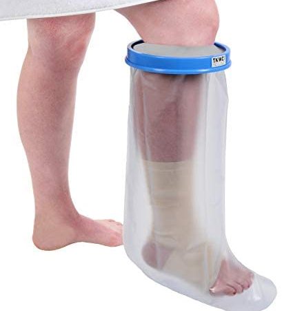 Water Proof Leg Cast Cover for Shower by TKWC Inc - #5738 - Watertight Foot Protector