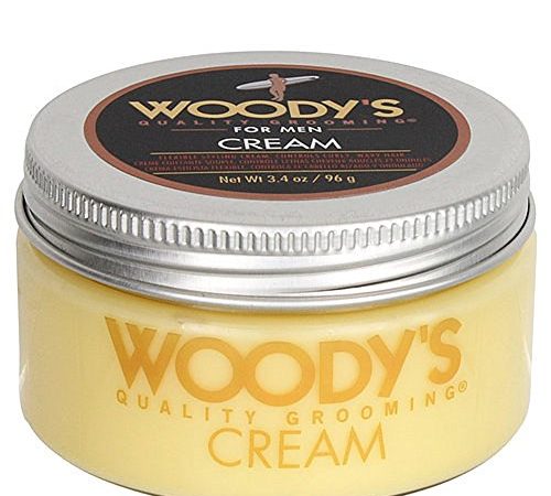 Woody's Grooming: Quality Grooming Hair Styling Cream, 3.4 oz