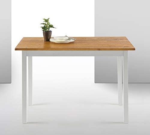 Zinus Becky Farmhouse Wood Dining Table / Table Only