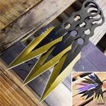 KCCEDGE BEST CUTLERY SOURCE Tactical Knife Survival Knife Hunting Knife Throwing Knives Set Fixed...