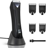 ANFOOS Electric Body Hair Trimmer for Men, Ball Shaver Pubic Groin Hair Trimmer Beard USB Recharge...