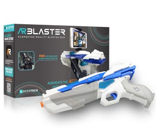 AR Blaster Toys, Virtual Shooting Battle, Play Video Games, 360°Augmented Reality Video Game with...
