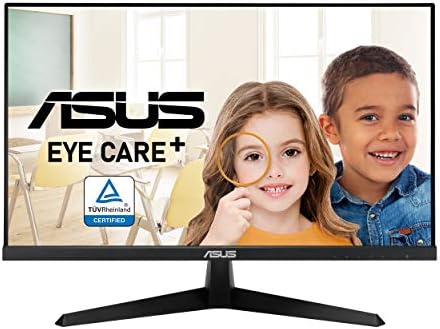 ASUS VY249HE 23.8” Eye Care Monitor, 1080P Full HD, 75Hz, IPS, Adaptive-Sync/Sync, Eye Care Plus,...
