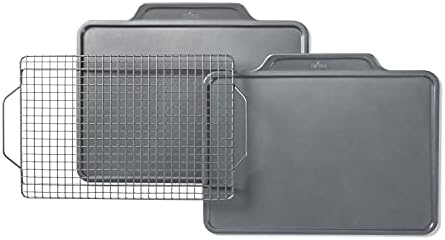 All-Clad Pro-Release Nonstick Bakeware Set 3 Piece Oven Safe 450F Half Sheet, Cookie Sheet, Muffin...