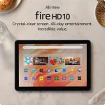 All-new Amazon Fire HD 10 tablet, built for relaxation, 10.1" vibrant Full HD screen, octa-core...