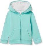 Amazon Essentials Girls and Toddlers' Fleece Zip-Up Hoodie Sweatshirt