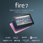 Amazon Fire 7 tablet, 7” display, read and watch, under $60 with 10-hour battery life, (2022...
