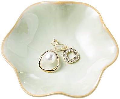BEUNAIZER Jewelry Dish Tray, Ring Dish, Ceramic Trinket Tray, Key Bowl, Decorative Plate, Gifts for...