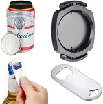 BFELYCPO Beer Can Opener -Soda Can Opener - Handheld Safety Easy Manual Can Opener for 8-19 Oz...