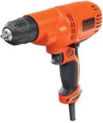BLACK+DECKER Corded Variable Speeds Drill, 5.5-Amp, 3/8-Inch (DR260C)