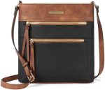 BOSTANTEN Crossbody Bags Purses for Women Trendy Soft Leather Shoulder Handbags with Adjustable...