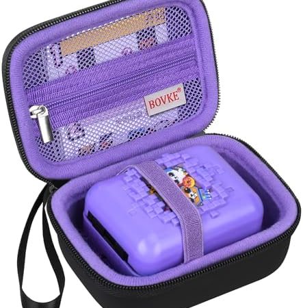 BOVKE Carrying Case for Bitzee Interactive Toy Digital Pet and Case, Hard Travel Storage Holder Fits...
