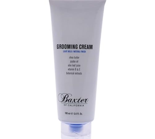Baxter of California Grooming Cream for Men | Light Hold | Natural Finish | Hair Styler