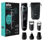 Braun All-in-One Style Kit Series 3 3470, 7-in-1 Trimmer for Men with Beard Trimmer, Ear & Nose...