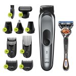 Braun Hair Clippers for Men, MGK7221 10-in-1 Body Grooming Kit, Beard, Ear and Nose Trimmer, Body...
