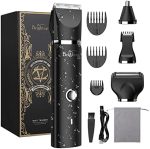 Brightup Electric Razor, Hair Trimmer for Men, Wet/Dry Pubic Ball Nose Body Shaver with LED Light -...