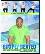 CHAIR EXERCISE DVD FOR SENIORS- Simply Seated is an invigorating Total Body Chair Workout. Warm up,...
