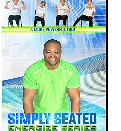 CHAIR EXERCISE DVD FOR SENIORS- Simply Seated is an invigorating Total Body Chair Workout. Warm up,...