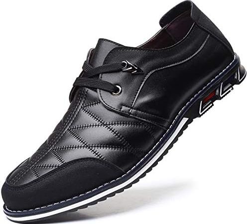 COSIDRAM Mens Casual Shoes Fashion Sneakers Dress Shoes for Men Walking Shoes Business Office...