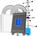 Cell Phone Signal Booster, Home Cell Phone Booster, Support All U.S. Carriers Verizon, AT&T & More,...