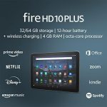 Certified Refurbished Fire HD 10 Plus tablet, 10.1", 1080p Full HD, 32 GB, latest model (2021...