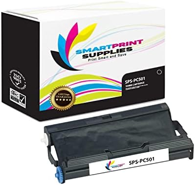 Compatible Brother PC501 Black Ribbon Cartridge for Fax 575 Printer 5M Characters