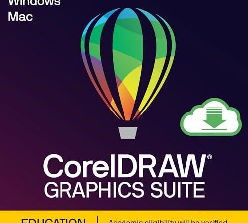 CorelDRAW Graphics Suite 2024 | Education Edition | Graphic Design Software for Professionals...