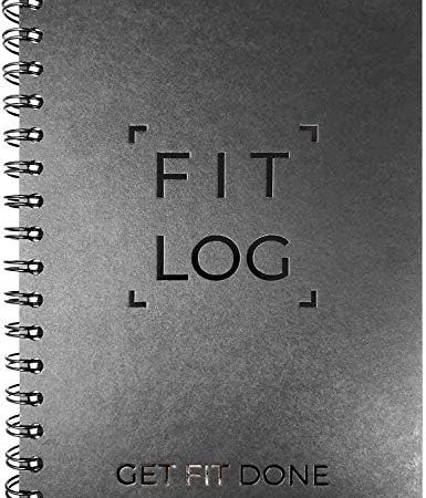 Cossac Undated Fitness Journal & Workout Planner - Designed by Experts Gym Notebook, Workout...