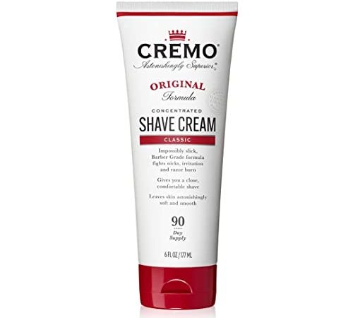 Cremo Barber Grade Original Shave Cream, Astonishingly Superior Ultra-Slick Shaving Cream for Men,...