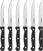Cusinart Knife Set, 6pc Steak Knife Set with Steel Blades for Precise Cutting, Lightweight,...