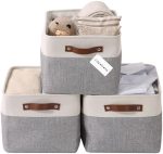 DECOMOMO Storage Bins | Fabric Storage Baskets for Shelves for Organizing Closet Shelf Nursery Toy |...
