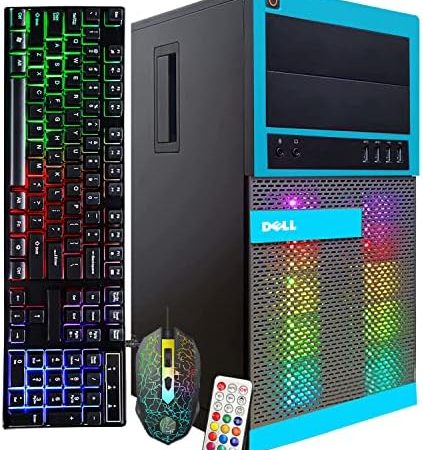 Dell Optiplex 7020 Gaming Desktop PC - Intel Core i7 4th Gen 3.4GHz, GeForce GT 1030 2GB, 16GB RAM,...