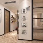 Doeean Home Wall Decor Letter Signs Acrylic Mirror Wall Stickers Wall Decorations for Living Room...