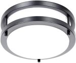 Drosbey 36W Dimmable LED Flush Mount Ceiling Light Fixture, Kitchen Light Fixtures, 13 inch Ceiling...