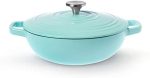 Dutch Oven, Enameled Cast Iron, 3 Quart, Blue