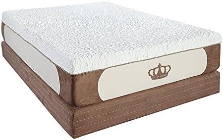 DynastyMattress CoolBreeze® 12 Inch Essential Sleep Air Gel Infused Memory Foam Bed Medium Firm Cal...