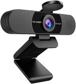 EMEET 1080P Webcam with Microphone, C960 Web Camera, 2 Mics Streaming Webcam, 90°FOV Computer...