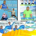 Easy to Follow Chair Exercise for Seniors- 4 DVDs + 30 Seated Senior Exercise Segments + Resistance...