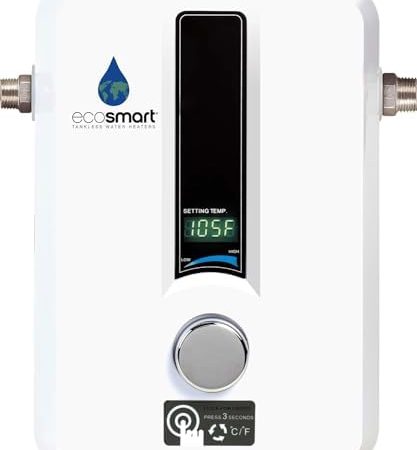 EcoSmart ECO 11 Electric Tankless Water Heater, 13KW at 240 Volts with Patented Self Modulating...